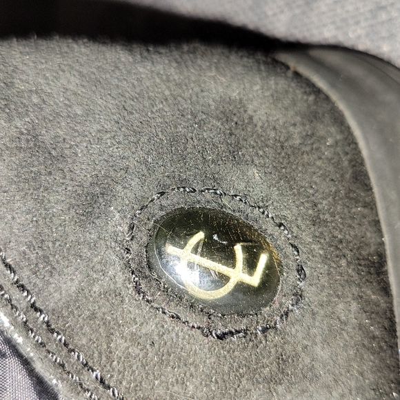 Coach Talen Black Suede Rabbit Fur Trim Winter Boots (size 7.5) - Picture 2 of 7